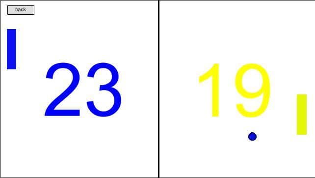 pong simulation screenshot 2