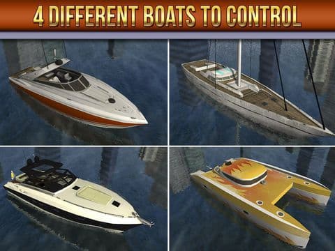 3D Boat Parking Simulator Game - Real Sailing Driving Test Run Marina Park Sim Games. screenshot 4