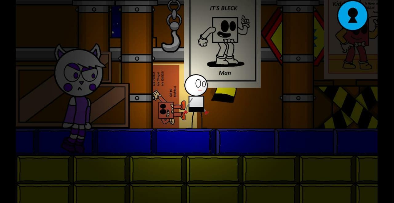Its Bleck Man Demo screenshot 3