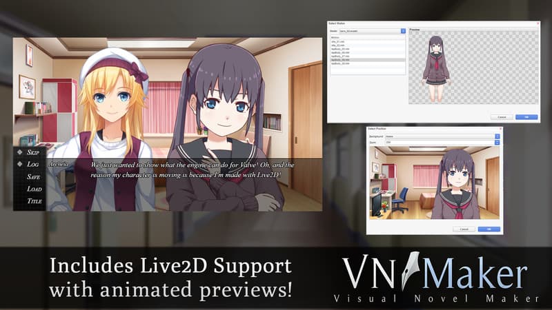 Visual Novel Maker