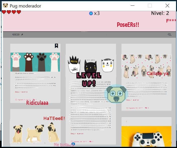 Pug moderador