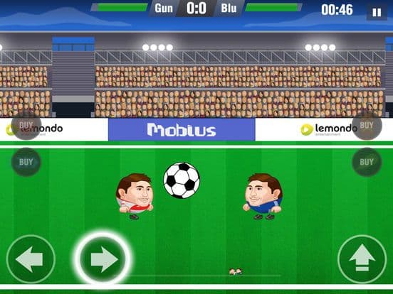 Mini Football Head Soccer screenshot 3
