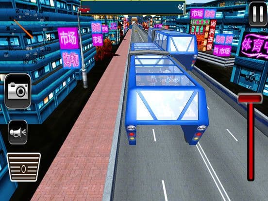 Driving School Elevated Bus 3D screenshot 2