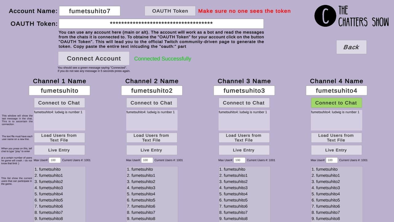 The Chatters Show screenshot 4