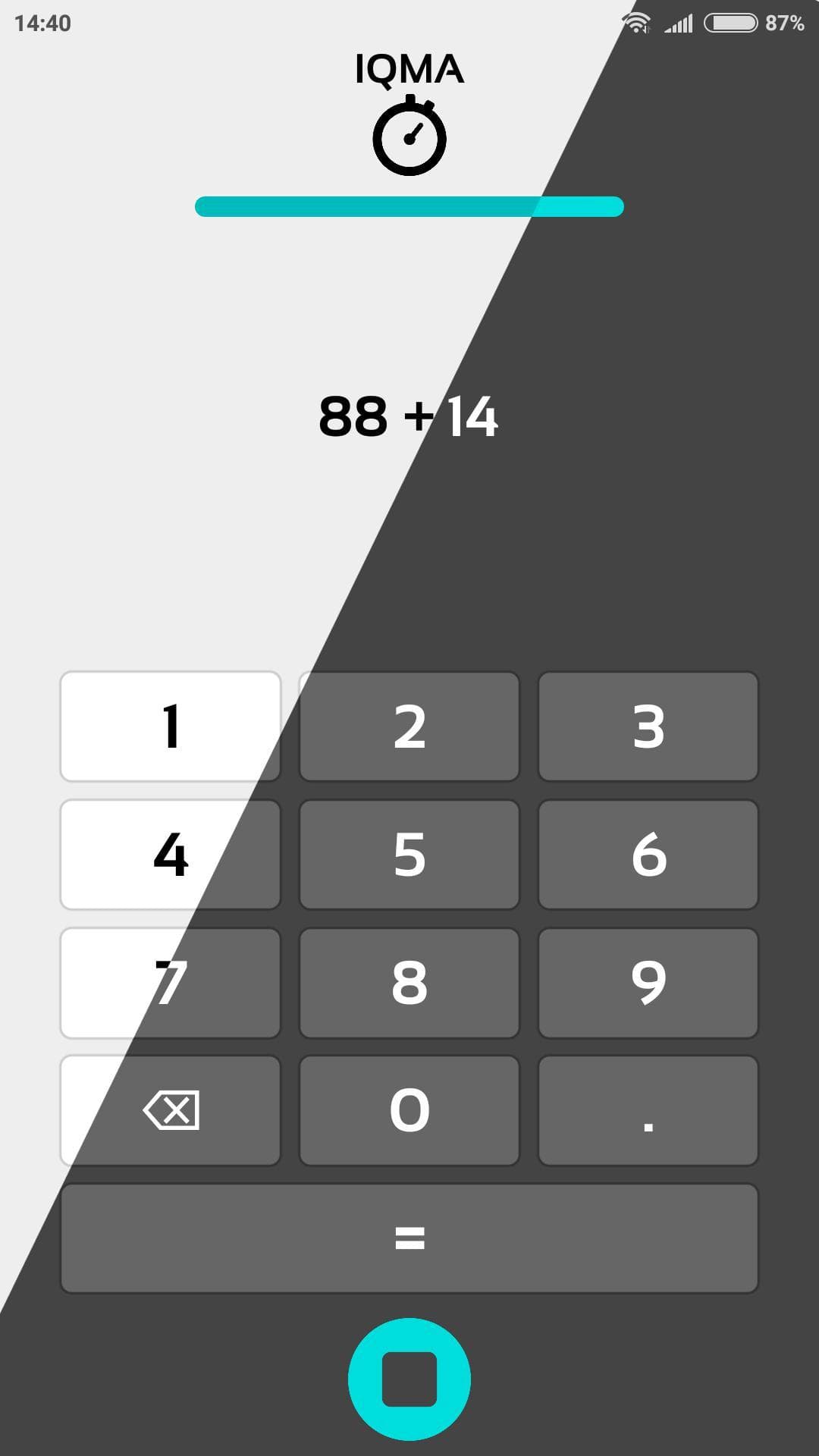 IQMA - IQ Mental Arithmetic screenshot 3