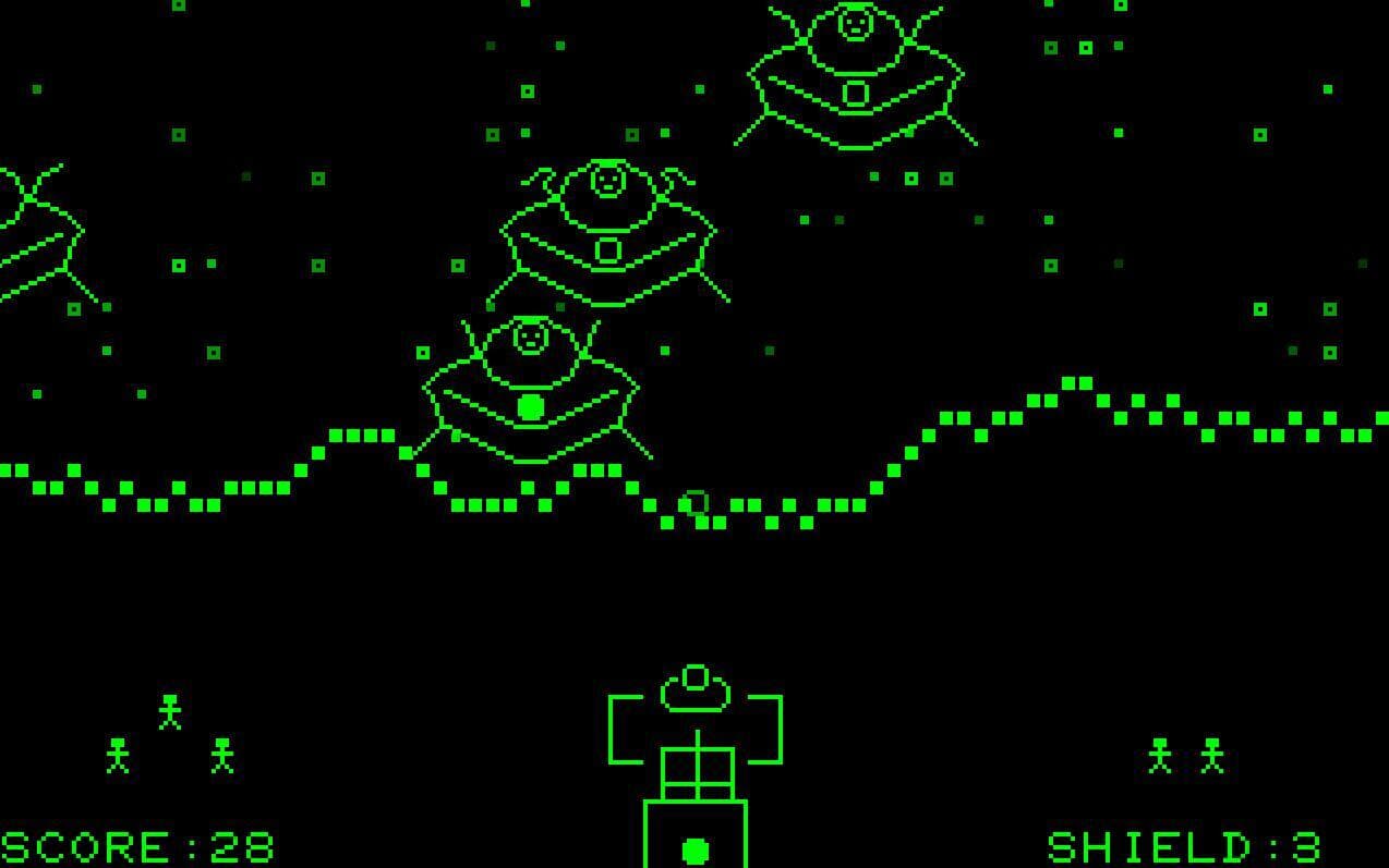 SharpSCII Invaders screenshot 5