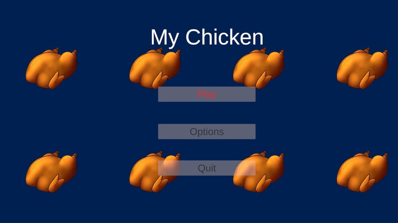 My Chicken - A Story Based Game for LD44 screenshot 2