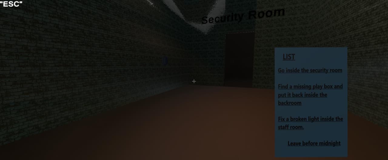 Jungos Horror Playhouse 1 night at work screenshot 2