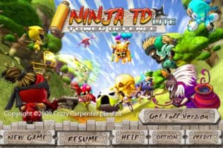NinjaTDLite ICE screenshot 2
