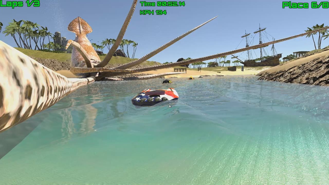 Aqua Rally screenshot 2