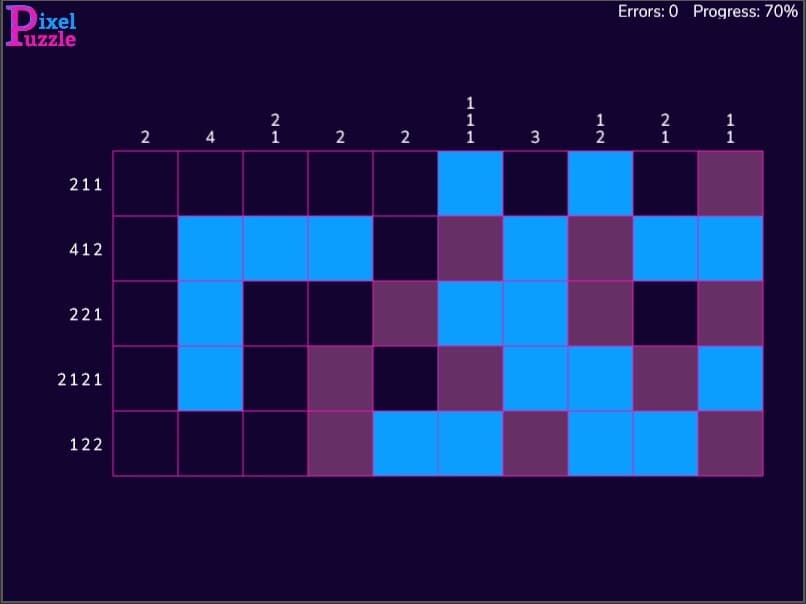 Pixel Puzzle (pixel-fabian) screenshot 2