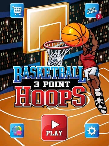 Basketball - 3 Point Hoops screenshot 2