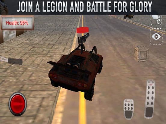 Crazy Gun Car screenshot 2
