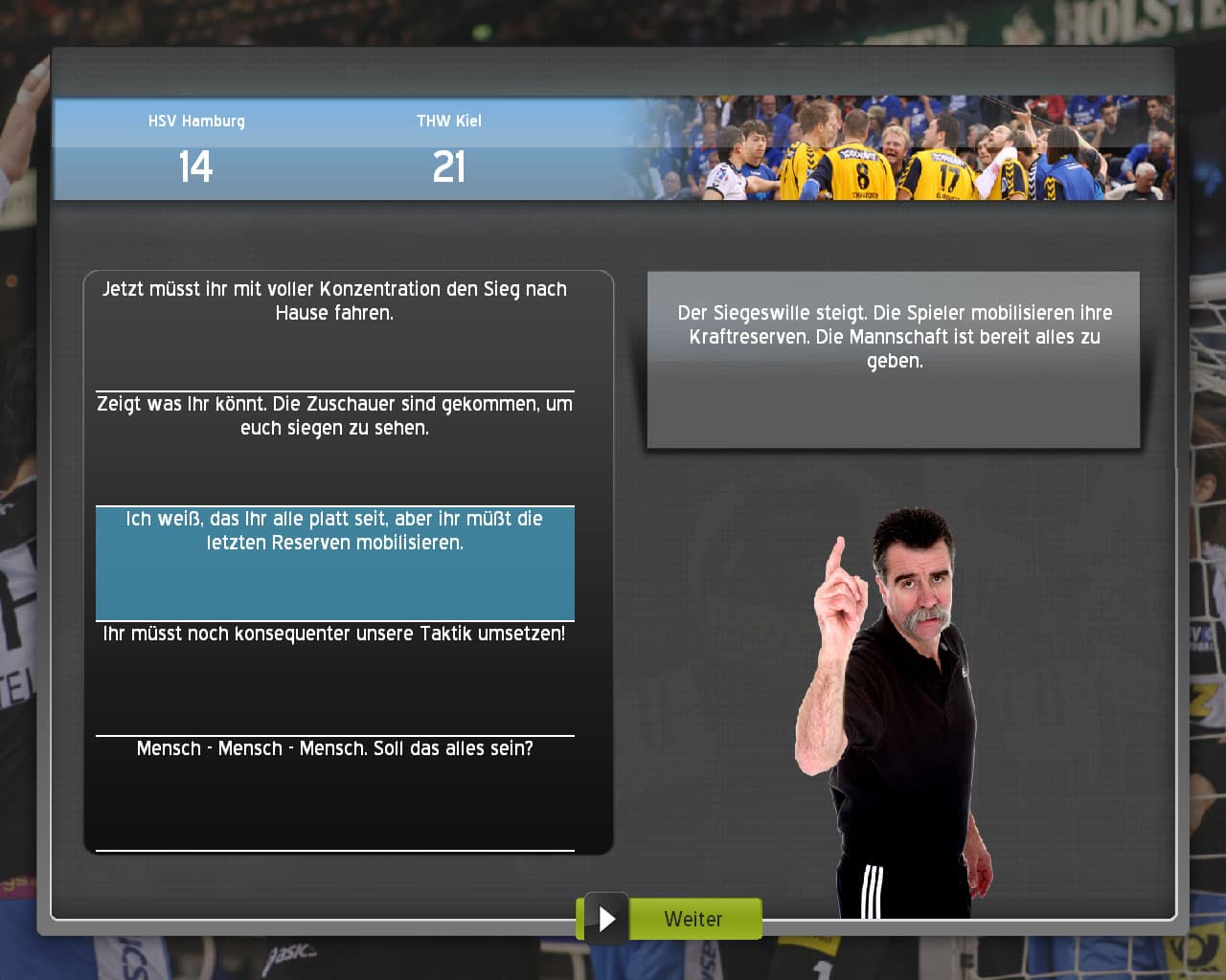 Handball Manager 2010 screenshot 2