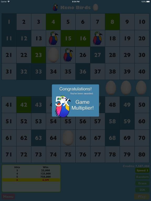 Keno Birds screenshot 4