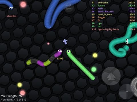 Flashy Snake - Rolling Worm All O Skins Unlocked screenshot 4