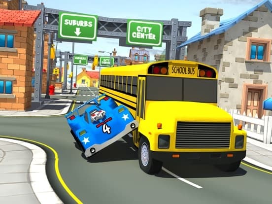Grand City Extreme Driving Simulator screenshot 4