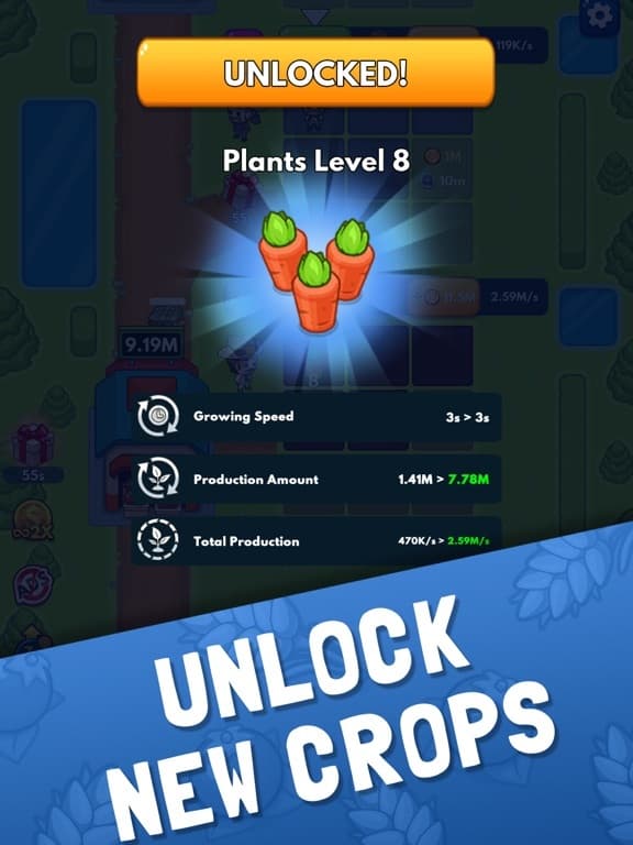Idle Farm Tycoon - Merge Game screenshot 4