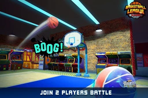 Basketball League - Online Free Throw Match screenshot 2