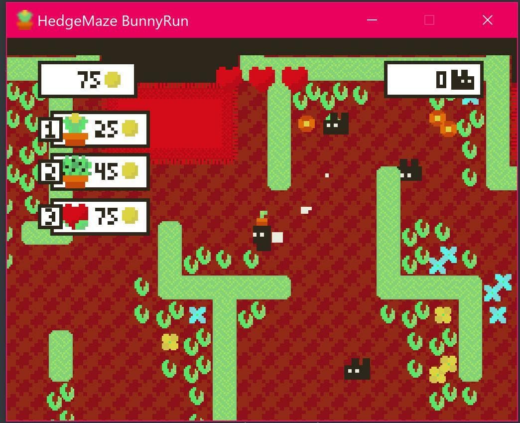 HedgeMaze BunnyRun screenshot 2