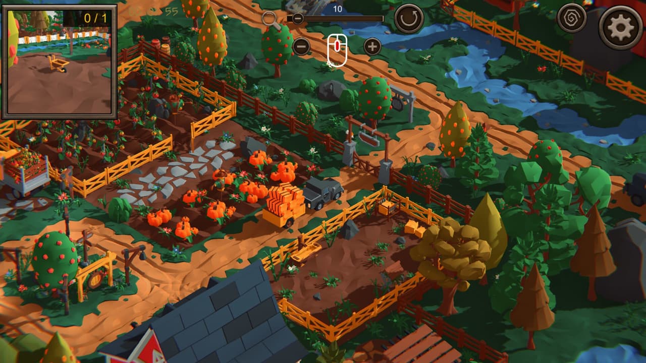 Hidden Farm Top-Down 3D screenshot 5