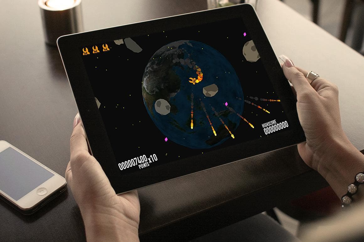 Asteroid Interceptor screenshot 2