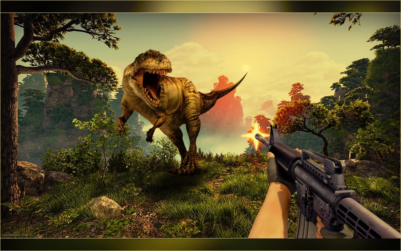 Real Dino Hunter - Jurassic Adventure Game screenshot 4