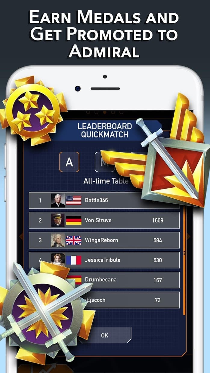 Battleships - Fleet Battle - Sea Battle screenshot 6