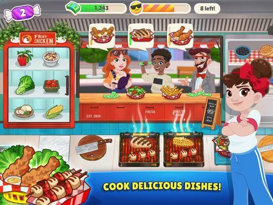 Kitchen Scramble 2: World Cook screenshot 2
