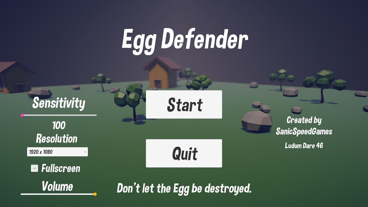 Egg Defender (SanicSpeedGames)