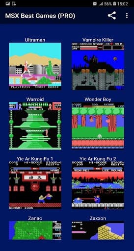MSX Best Games PRO screenshot 3