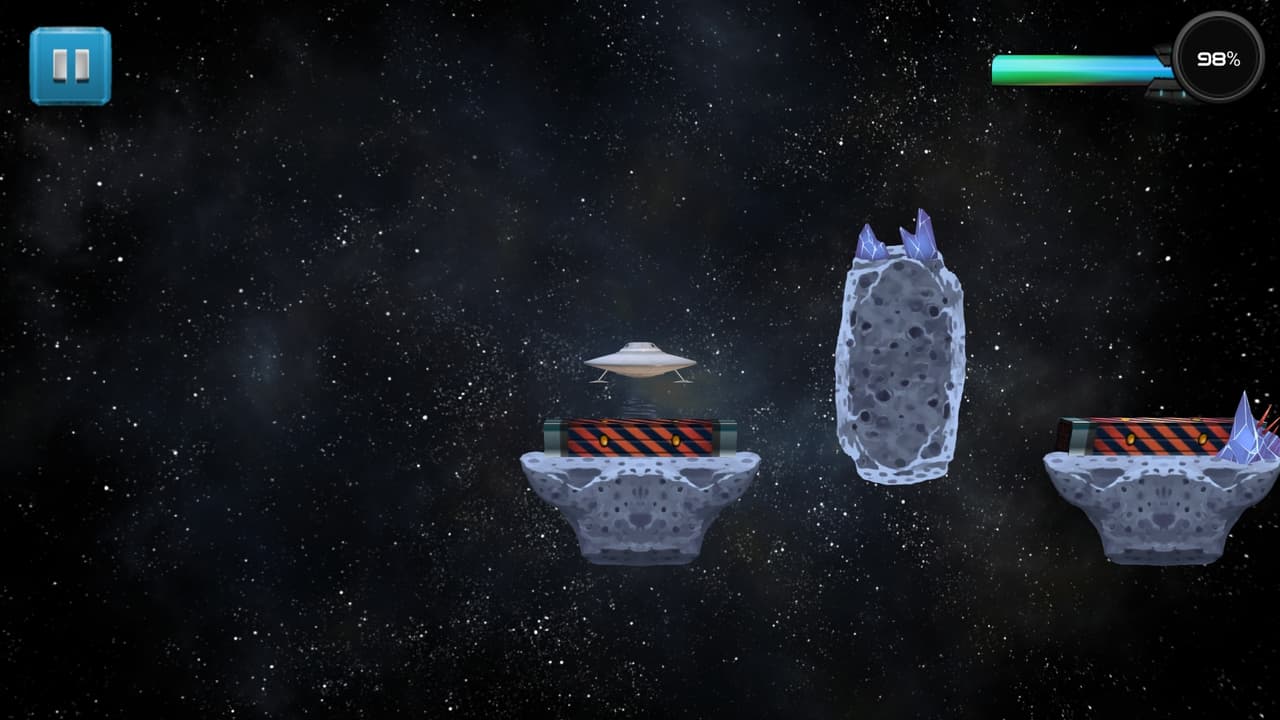 UFO Lander - lunar lander mission - explore cosmos screenshot 5