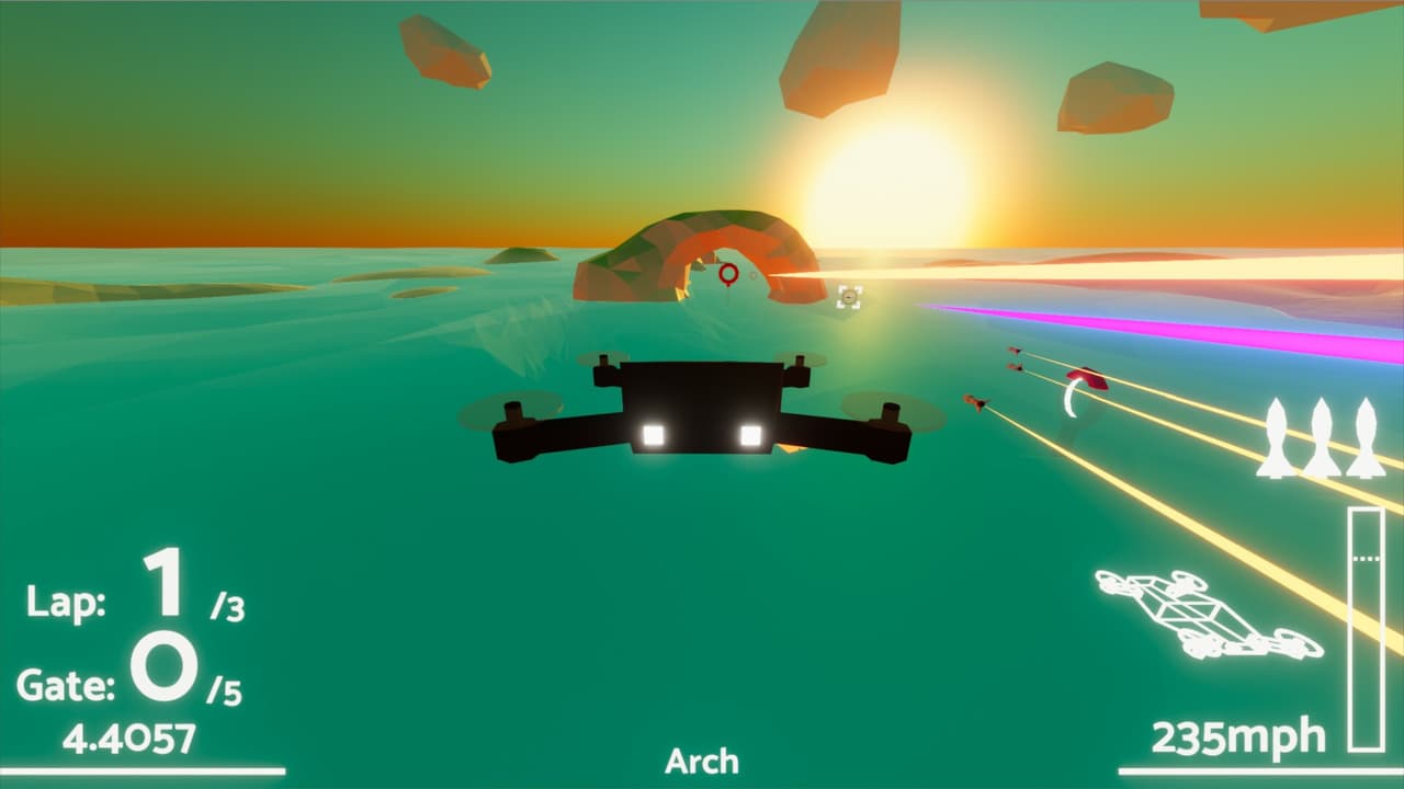 Sunset 20 Drone Racer screenshot 6