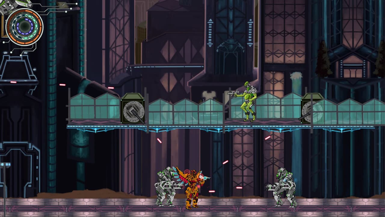 Metal Shell: Neon Pulse screenshot 3