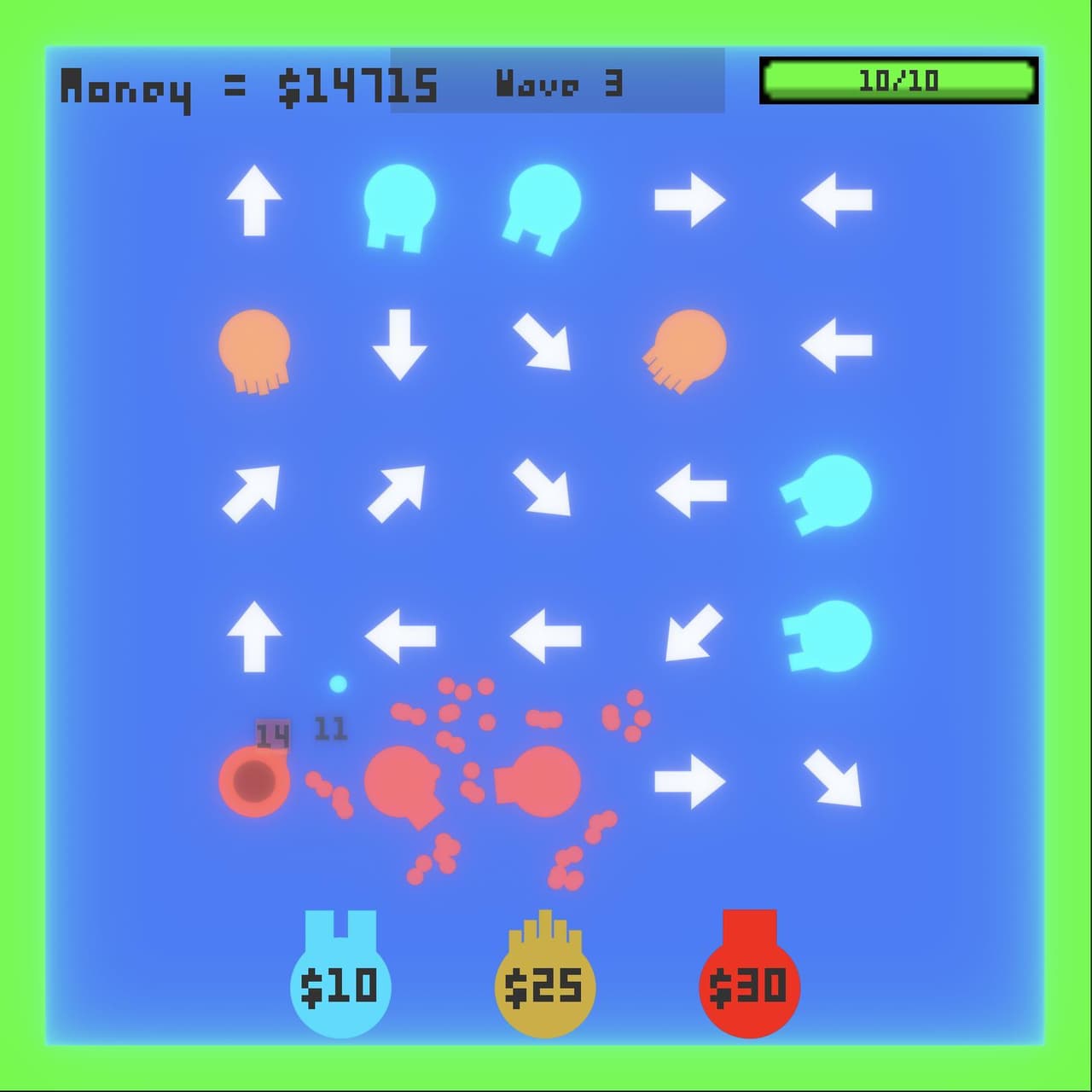 Directional Defence (Mini Jam #101) screenshot 2