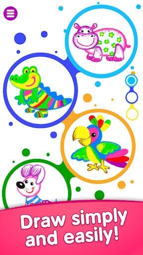 Learning Kids Painting App! Toddler Coloring Apps screenshot 2