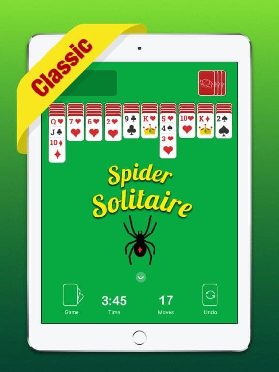 Spider Solitaire 250 Square Card Classic Ace Blitz screenshot 2