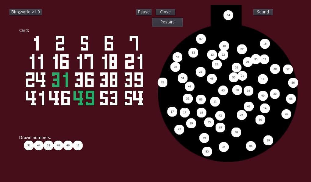 Bingworld screenshot 4