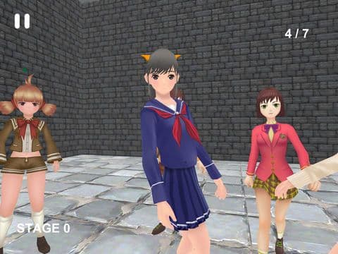 ３D迷路 女子高生をさがせ