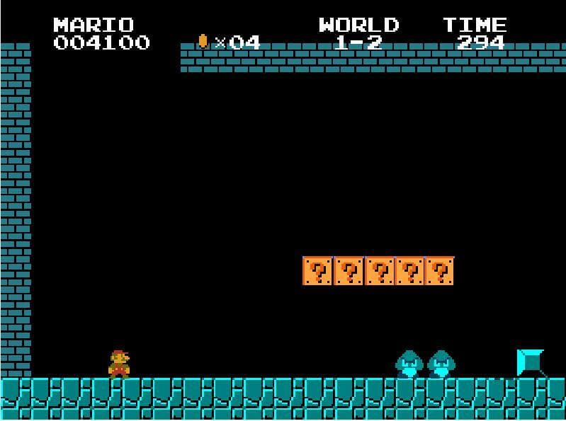 Mario in Python screenshot 2
