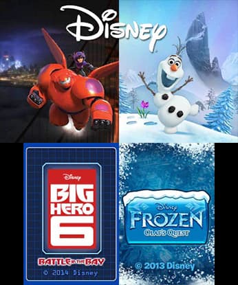 Disney 2-Pack (Frozen-Big Hero 6 Combo) screenshot 2