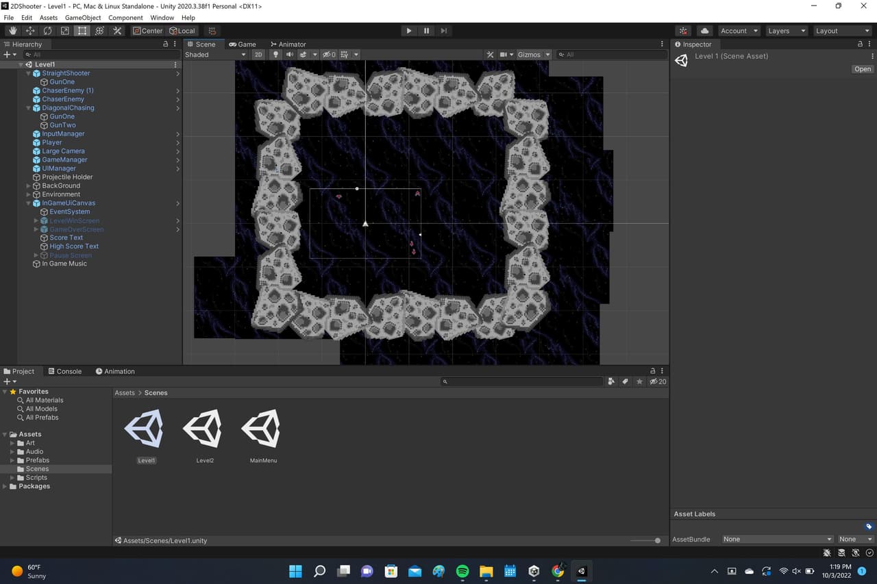 2D Shooter Tutorial (mcken288) screenshot 5