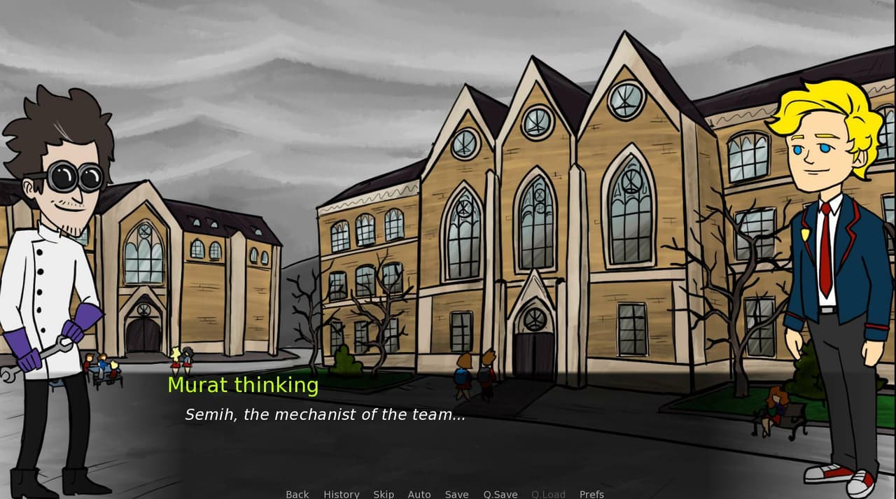 Chaotic Academia: A Noir Robotics Mystery