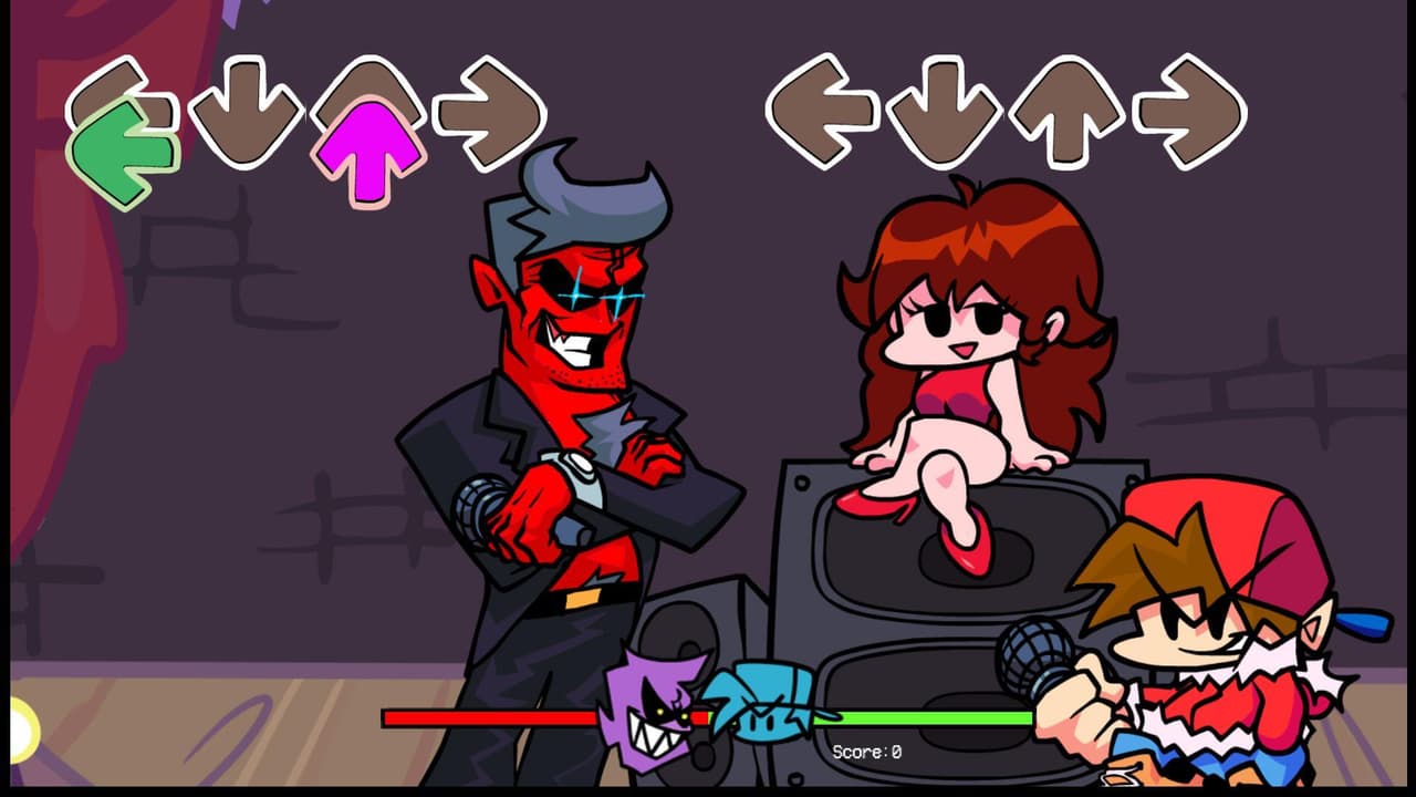 Friday Night Funkin super hard mode
