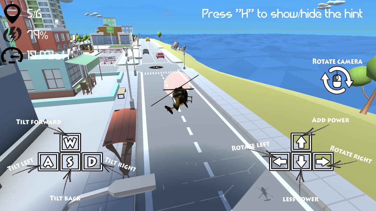 Unmanned helicopter screenshot 2