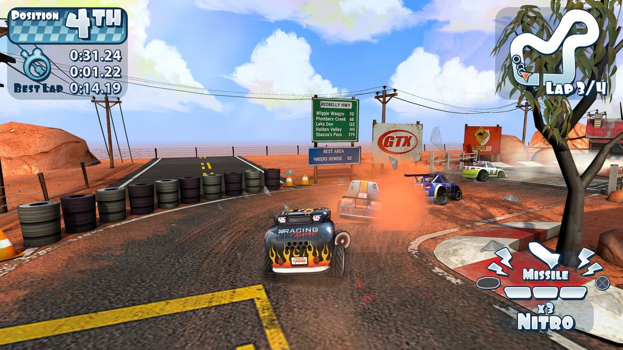 Mini Motor Racing X screenshot 3