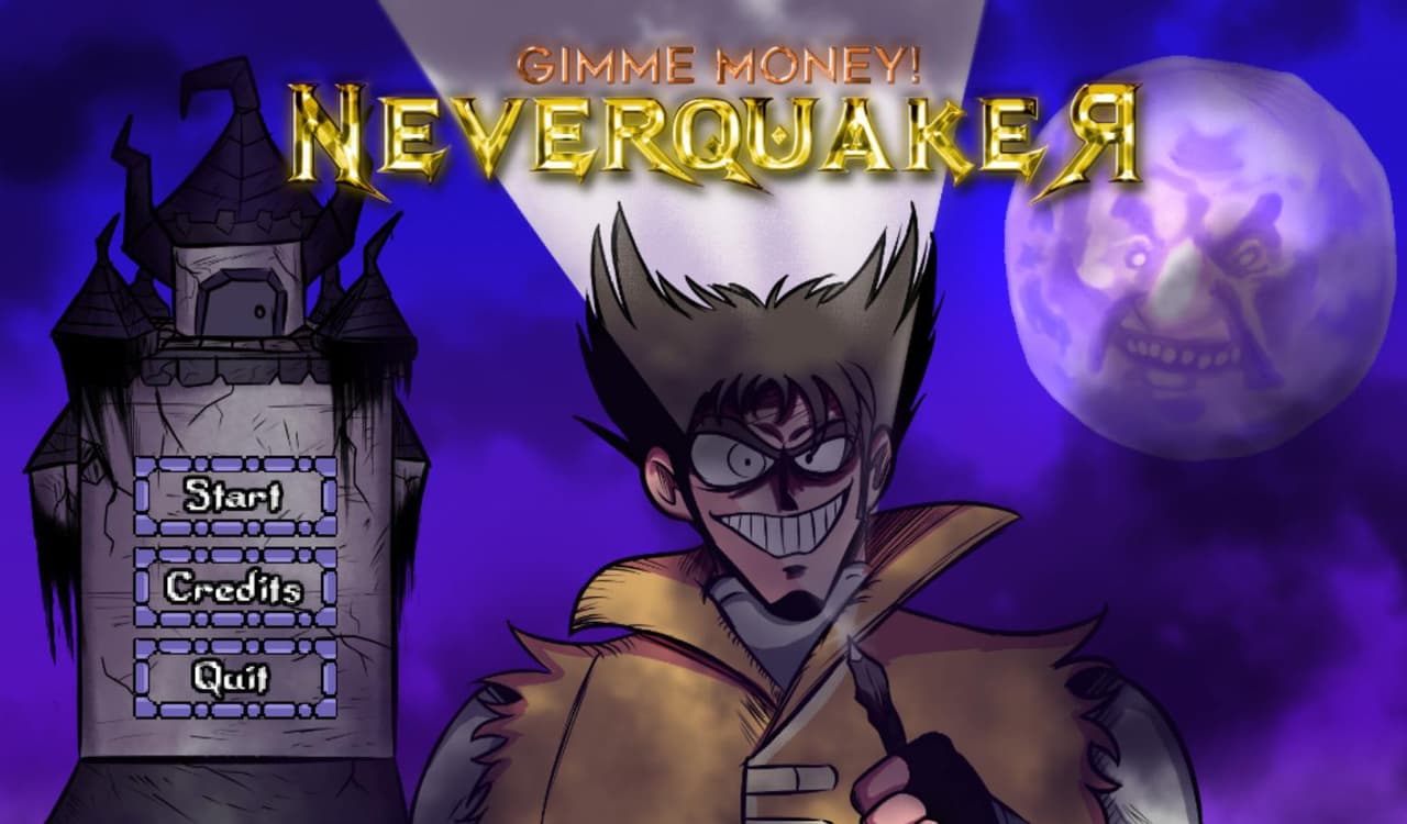 Gimme Money! NEVERQUAKER screenshot 2