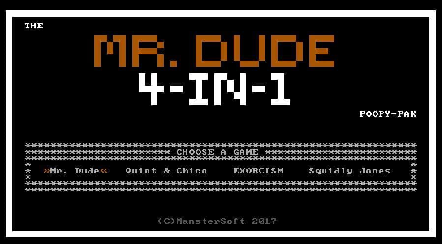 The Mr. Dude 4-in-1 Poopy-Pak