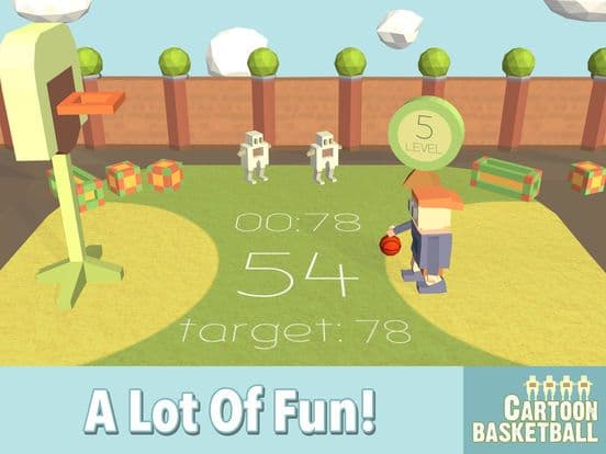 Cartoon Basketball screenshot 3