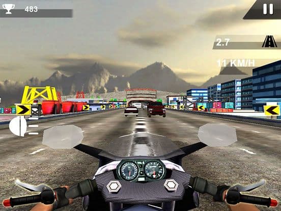 Stunt Moto Traffic Rider 2017 screenshot 2